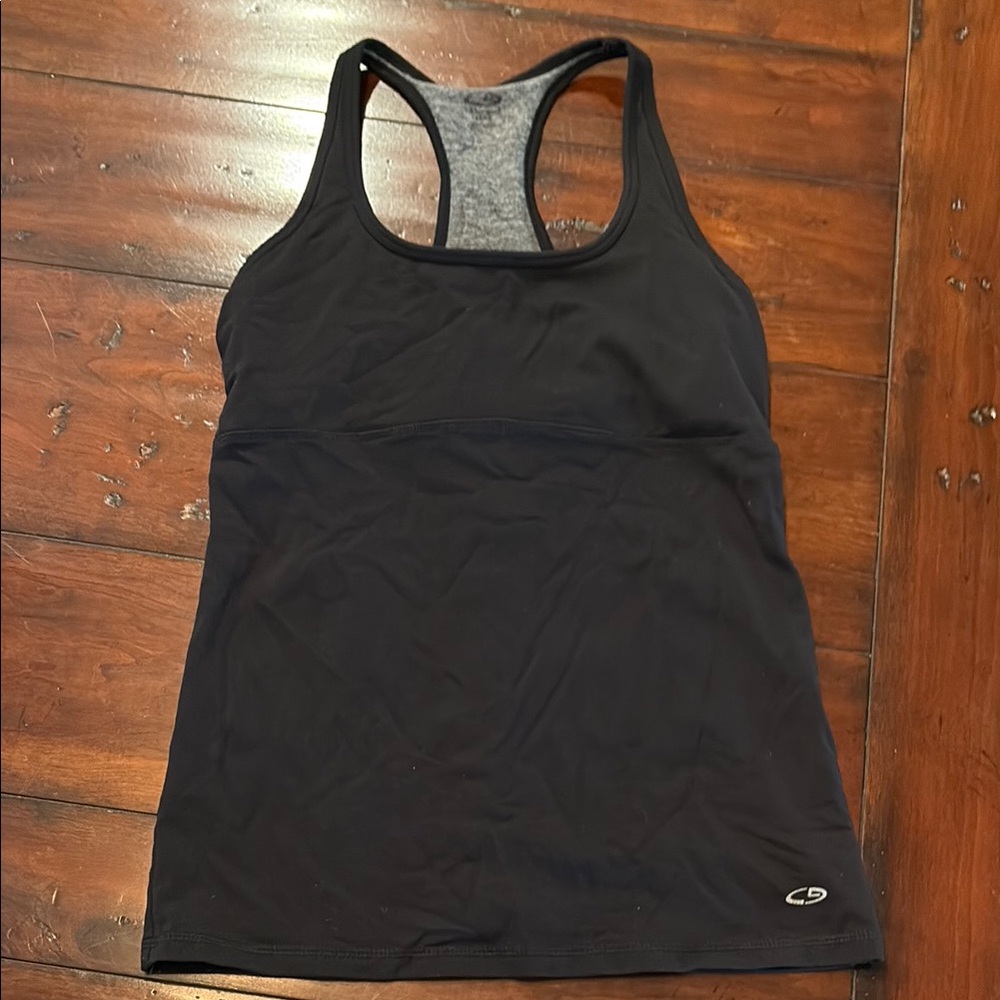 Champion Black Fitted Tank Top